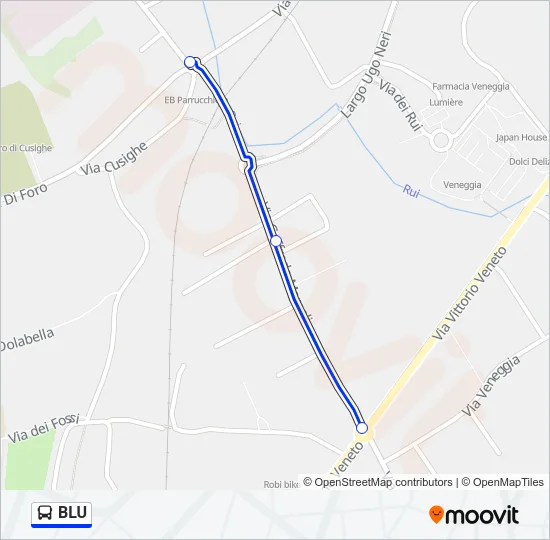BLU Bus Line Map