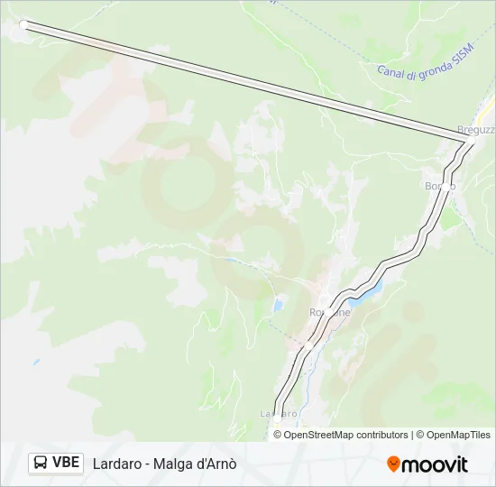 VBE Bus Line Map