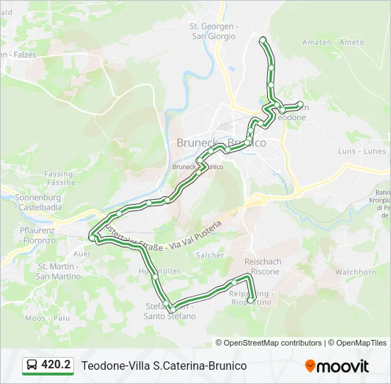 420.2 Bus Line Map
