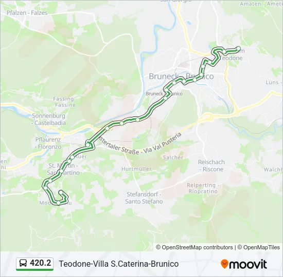 420.2 Bus Line Map