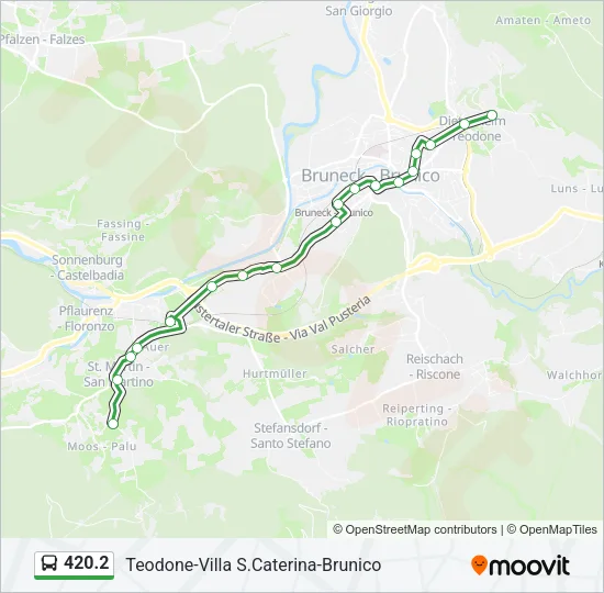 420.2 Bus Line Map