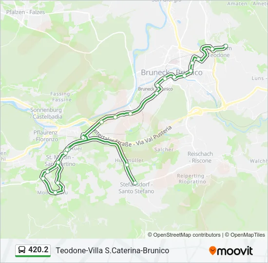 420.2 Bus Line Map