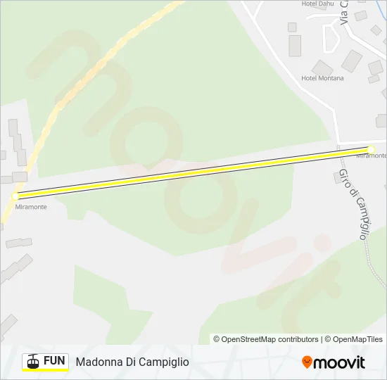 FUN Cable Car Line Map
