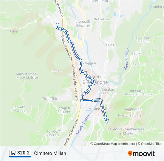 320.2 Bus Line Map