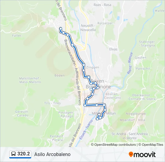 320.2 Bus Line Map