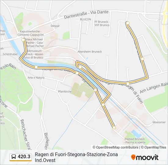 420.3 Bus Line Map