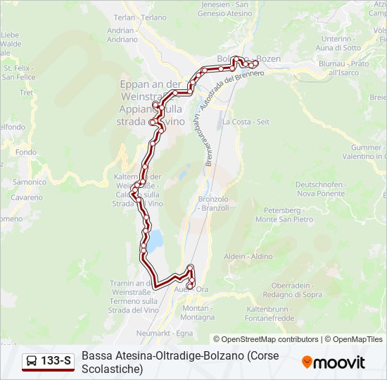 133-S  Line Map