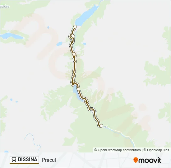 BISSINA Bus Line Map