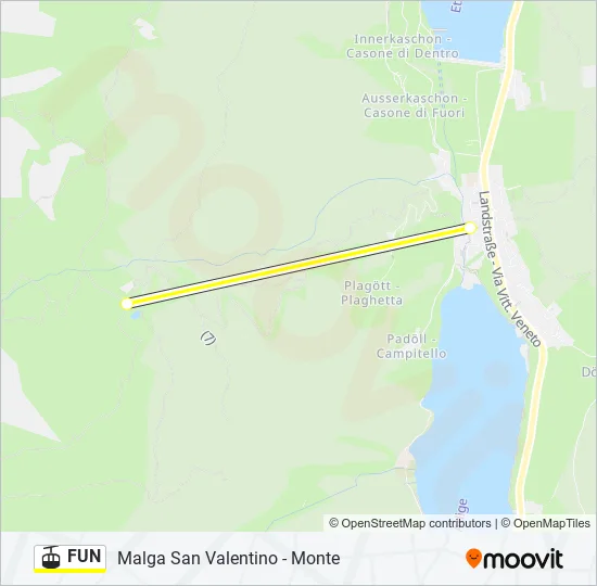 FUN Cable Car Line Map