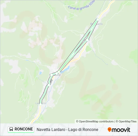 RONCONE Bus Line Map