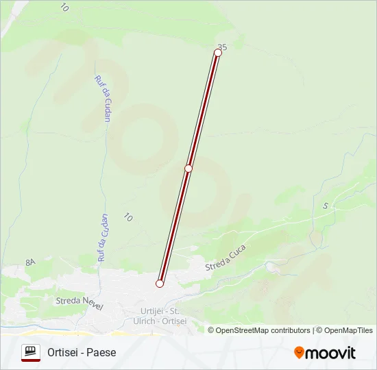 FUNICOLARE Funicular Line Map