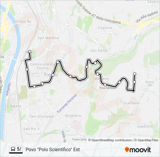 5/ Bus Line Map