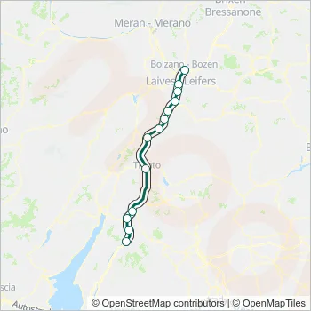 RV Train Line Map
