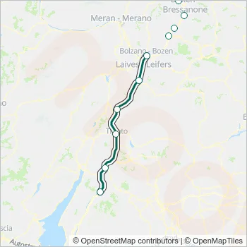 RV Train Line Map