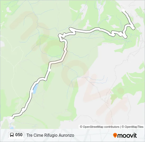 050 Bus Line Map