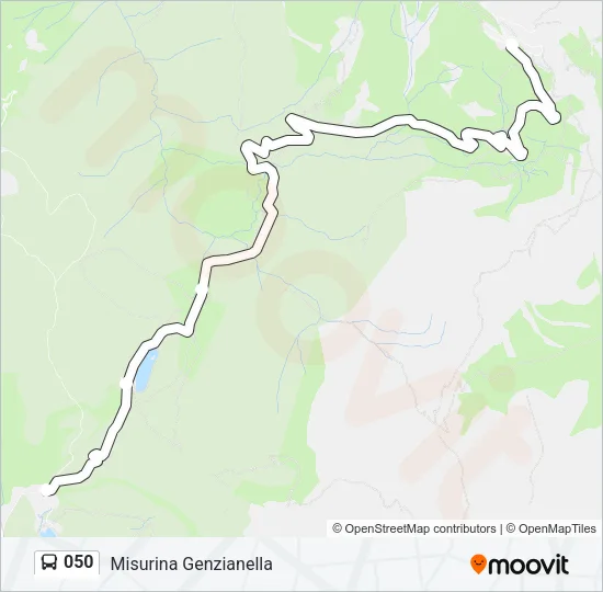 050 Bus Line Map