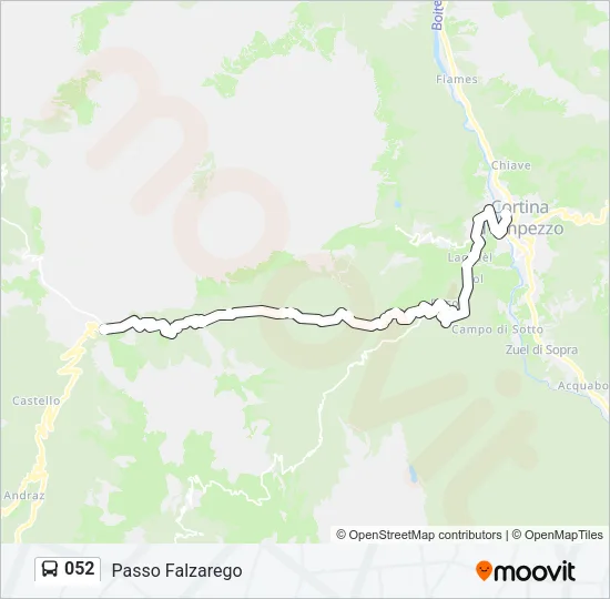 052 Bus Line Map