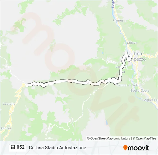 052 Bus Line Map