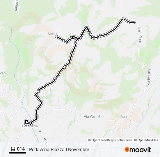 014 bus Line Map