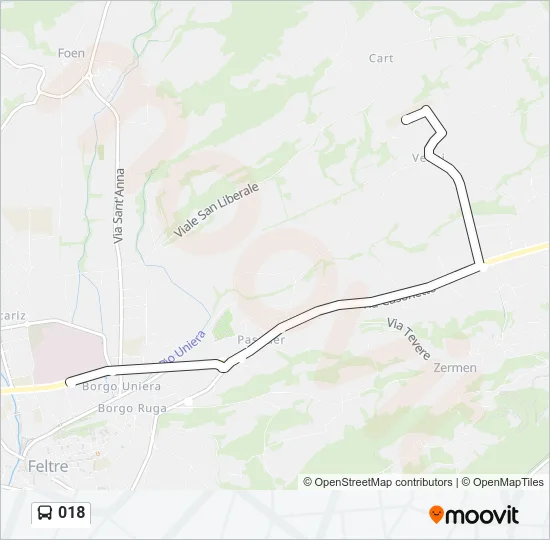 018 Bus Line Map