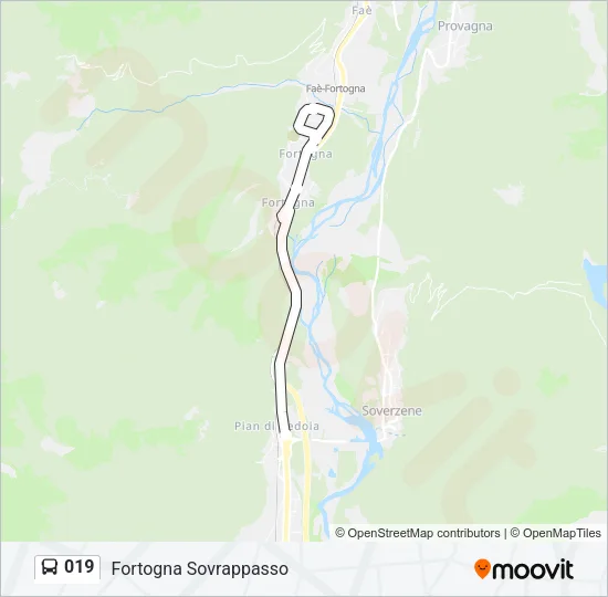 019 Bus Line Map