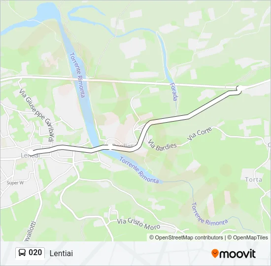 020 Bus Line Map