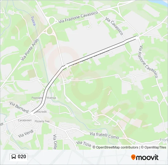 020 Bus Line Map
