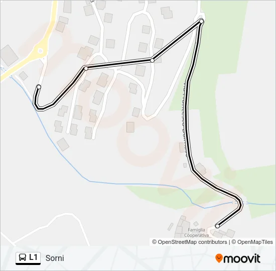 L1 Bus Line Map