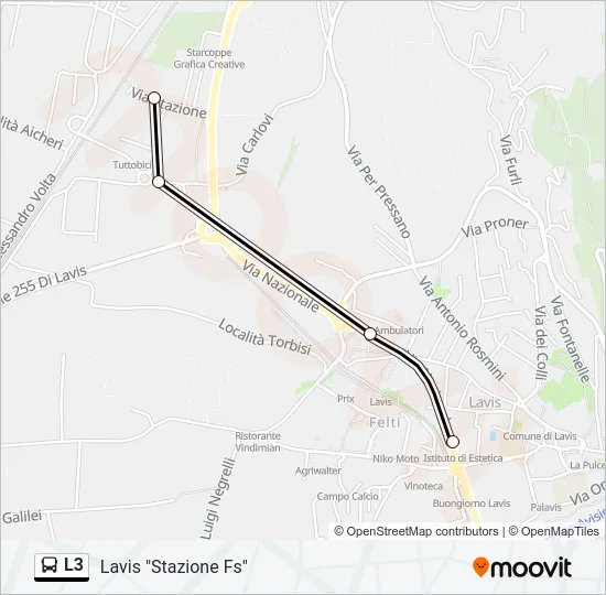 L3 Bus Line Map