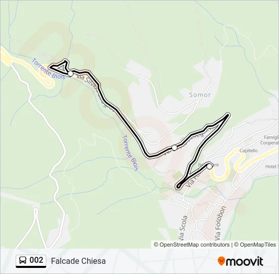 002 Bus Line Map