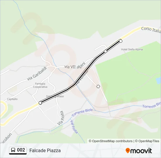 002 Bus Line Map