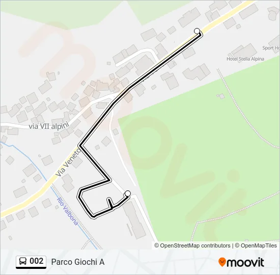 002 Bus Line Map