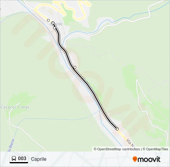 003 Bus Line Map