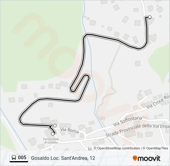 005 Bus Line Map