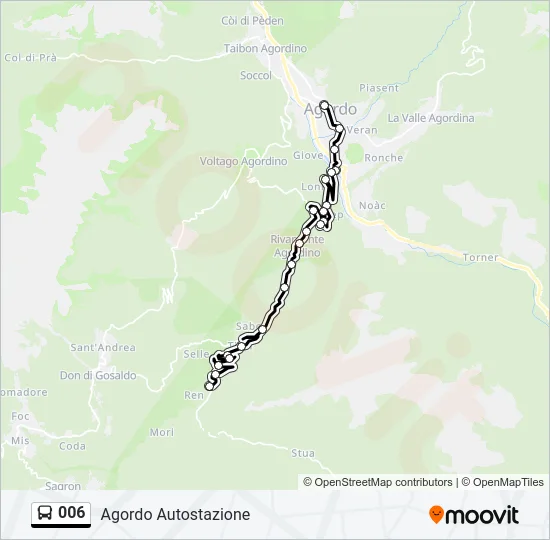 006 Bus Line Map