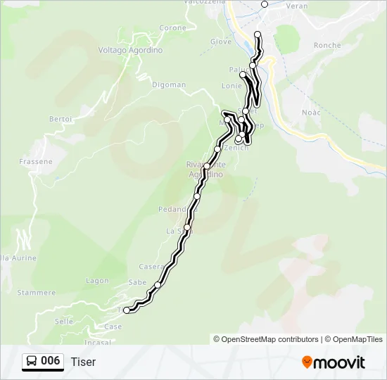 006 Bus Line Map
