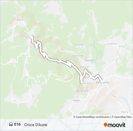 016 Bus Line Map