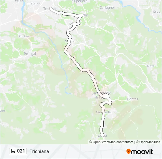 021 Bus Line Map