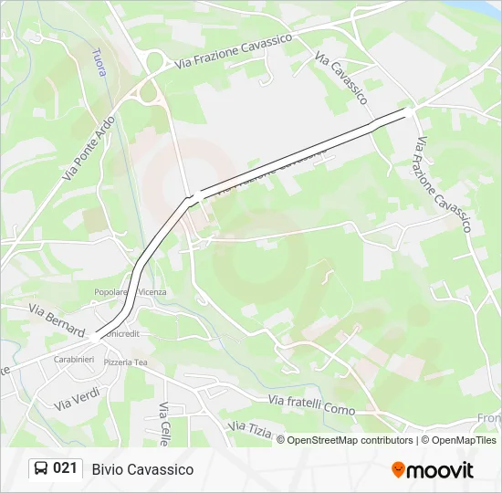 021 Bus Line Map