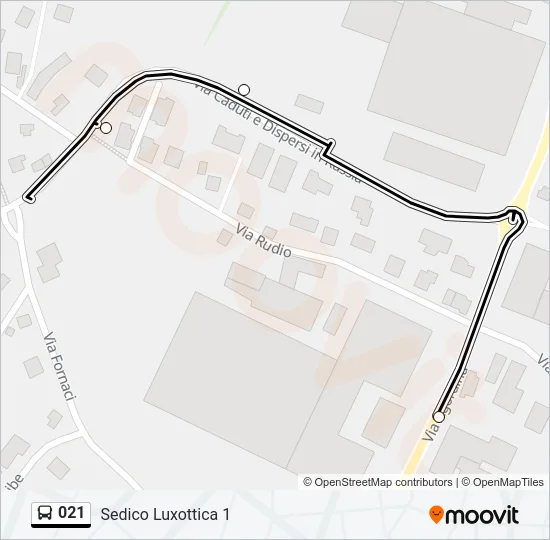 021 Bus Line Map