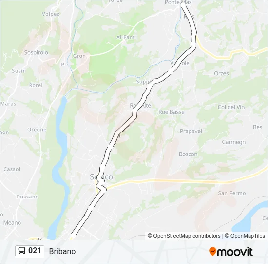 021 Bus Line Map