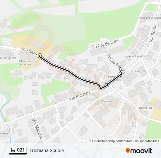 021 Bus Line Map