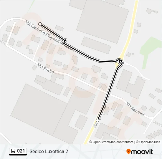 021 Bus Line Map