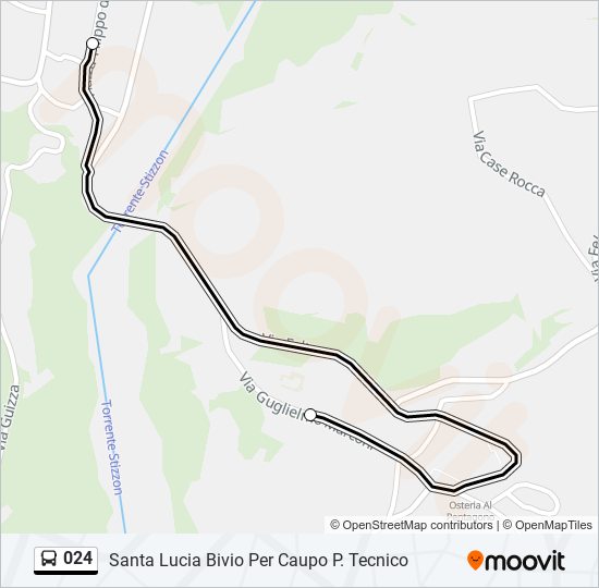 024 bus Line Map