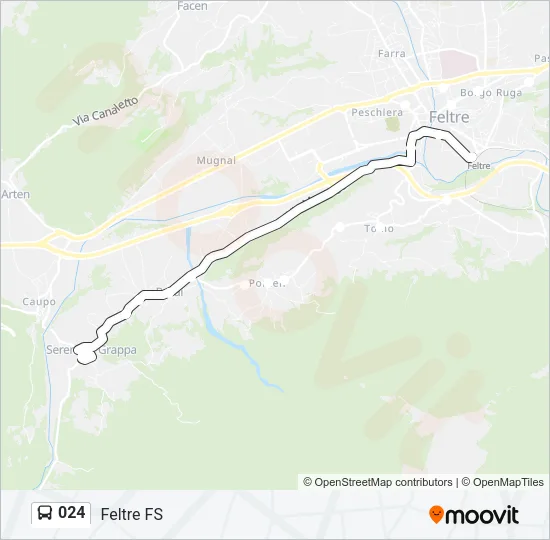 024 Bus Line Map