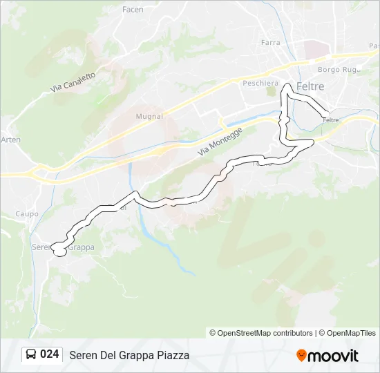 024 Bus Line Map
