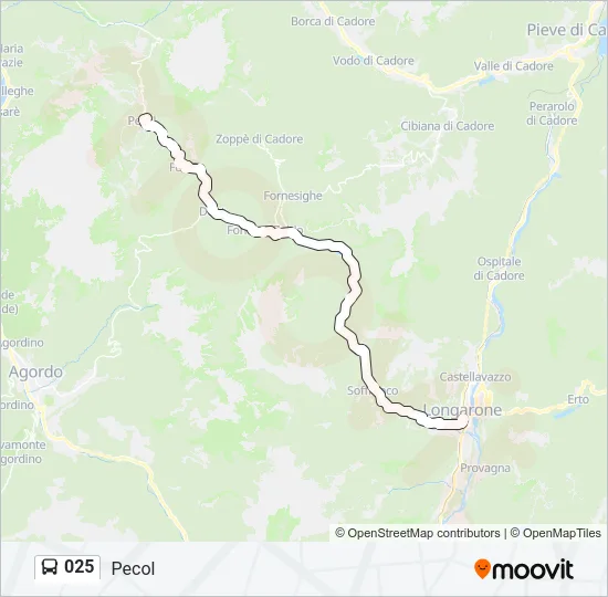 025 Bus Line Map