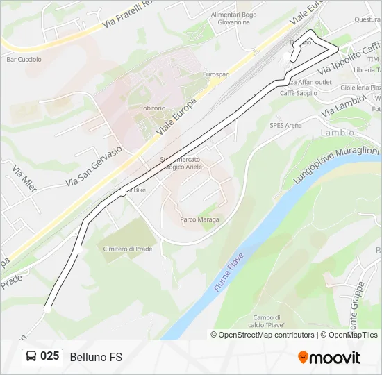 025 Bus Line Map
