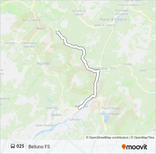 025 Bus Line Map