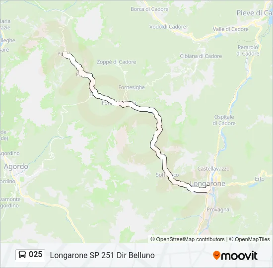 025 Bus Line Map